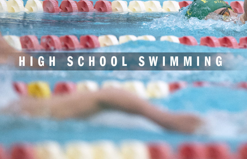 High school swimming logo 2014